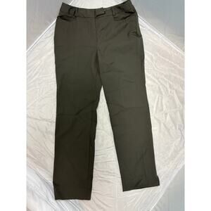 Prada olive green slacks size 4